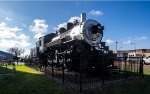 Bonus static steam locomotive display - SOO 440 in Harvey, ND